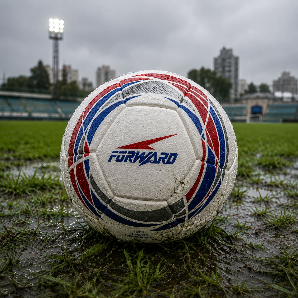 Pelota Forward NEO en cancha mojada